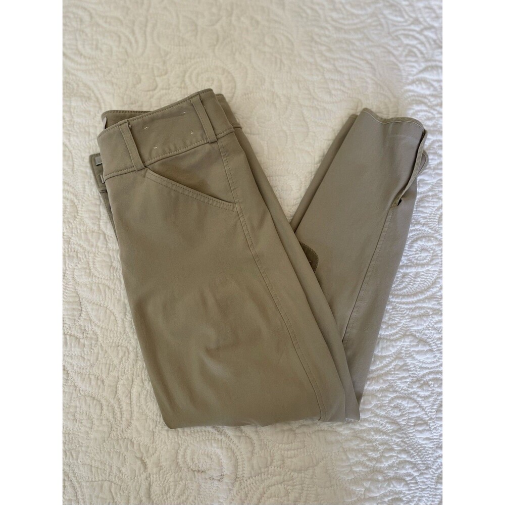 Tailored Sportsman Trophy Hunter Breeches 14 Tan Knee Patch Riding Pants Classic